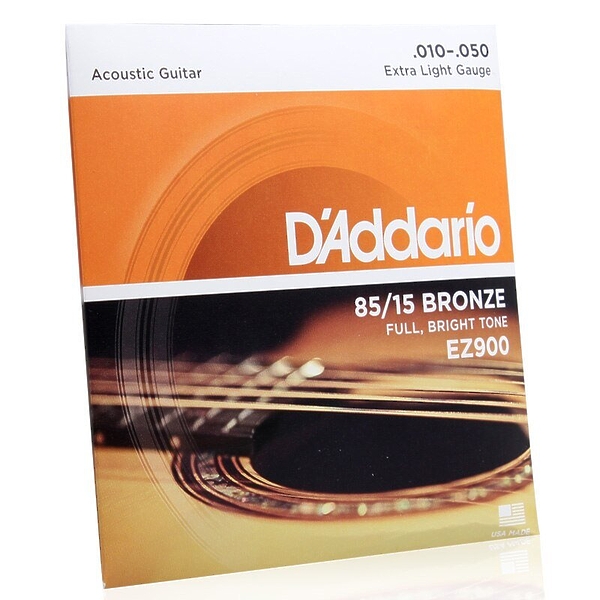 Струны D'Addario EZ900 SET ACOUS GTR 85/15 X-LITE 10-50 артикул 274024Si-1