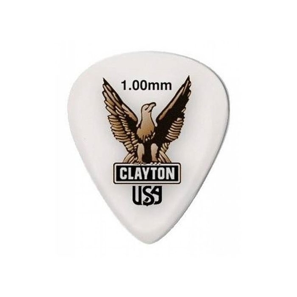 Медиаторы CLAYTON S100/12 - 1.00 mm ACETAL polymer стандартные 12 ш артикул 290651Si-1