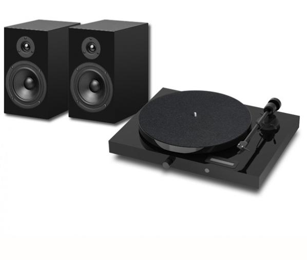 Комплект Pro-Ject SET JUKEBOX E1 + SPEAKER BOX 5 Piano Black артикул 271482Si-1