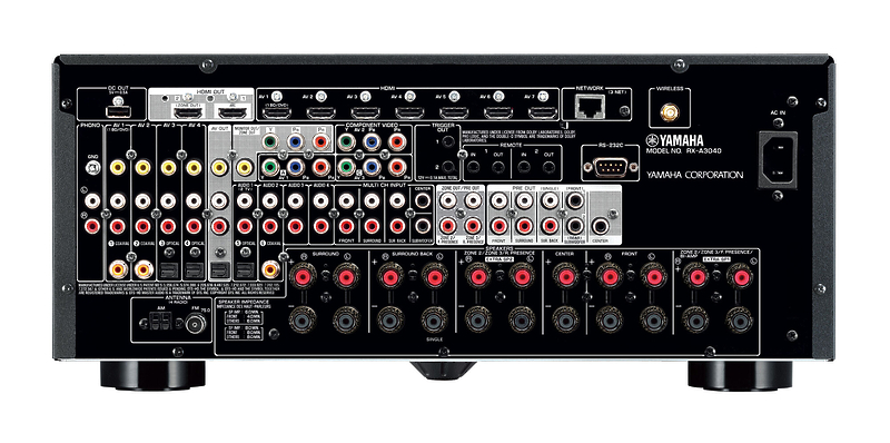 AV ресивер Yamaha RX-A3040 titanium артикул 108954Si-1 фото 6