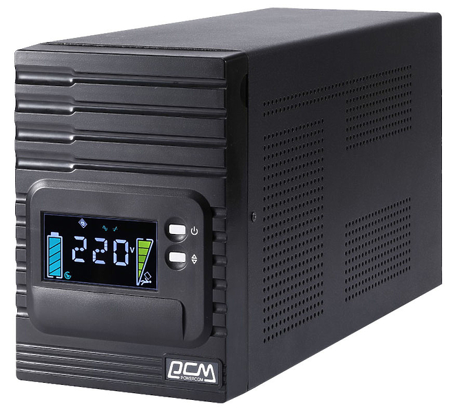Блок бесперебойного питания Powercom Smart King Pro+ SPT-3000-II LCD Black артикул 268142Si-1