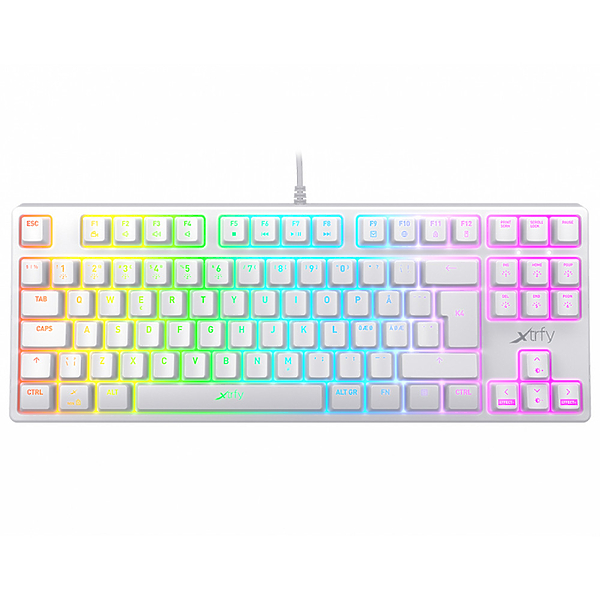 Игровая механическая клавиатура Xtrfy XG-K4-RGB-TKL-WH-R-RUS артикул 267217Si-1