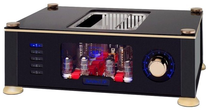 Стереоусилитель AUDIO VALVE Assistent 50 black/gold артикул 134093Si-1 в интернет-магазине «HiFiRussia»
