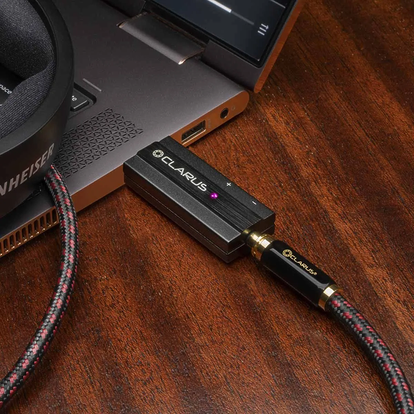 USB Цап-Усилитель для наушников Clarus Crimson CDAC-100 артикул 267273Si-1 фото 7