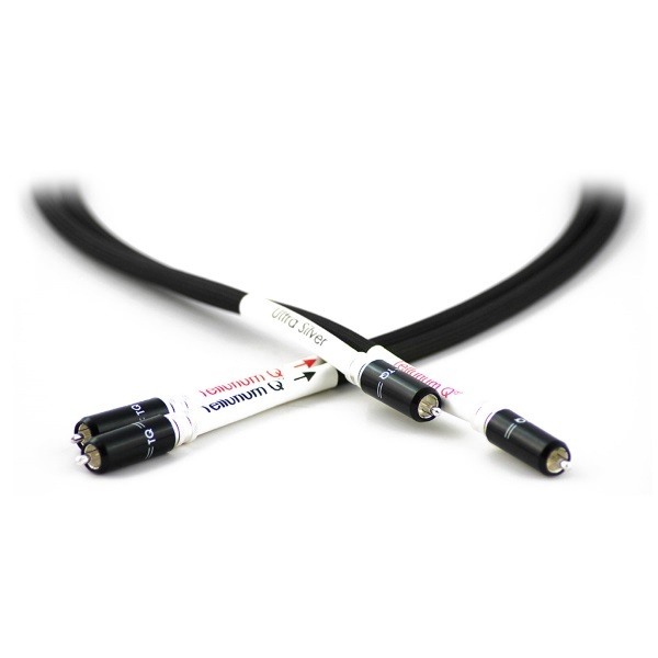 Кабель межблочный аудио Tellurium Q Ultra Silver RCA 2.5m артикул 189357Si-1