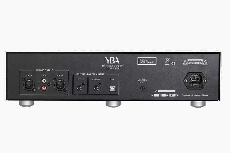 CD проигрыватель YBA Heritage CD100 silver артикул 216577Si-1 фото 3