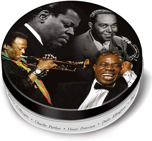 JAZZ LEGENDS - 8 PIECES COASTER SET WITH REAL VINYL COASTERS - RETRO MUSIQUE артикул 270115Si-1 фото 4
