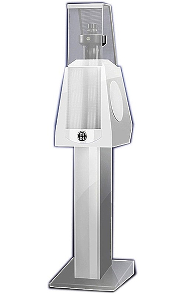 Подставка под акустику MBL 126 piano silver артикул 134458Si-1