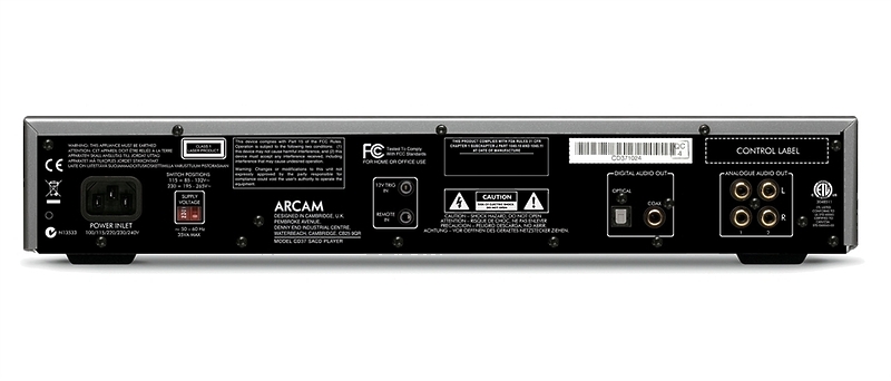 CD проигрыватель Arcam FMJ CD37 black артикул 380199FV-1 фото 3