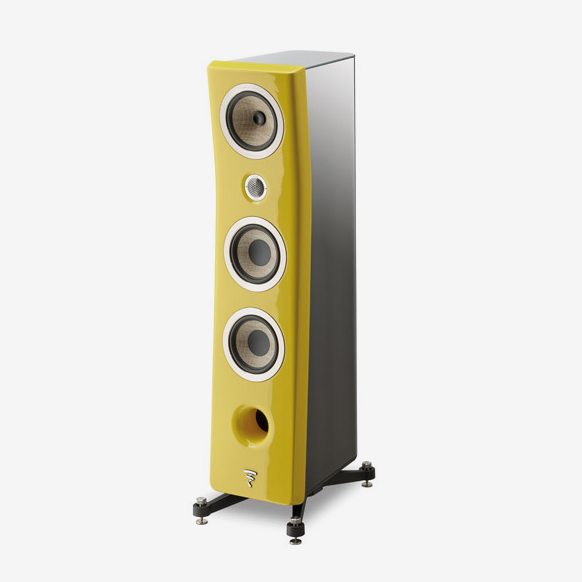 Напольная акустика Focal Kanta N° 2 Black HG \ Solar Yellow HG артикул 171083Si-1