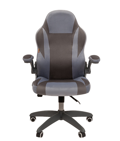 Кресло игровое Chairman game 55 00-07083616 Gray/Blue артикул 269977Si-1 фото 4
