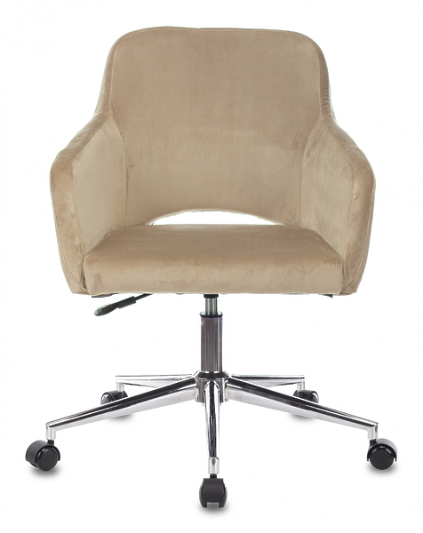 Кресло Бюрократ CH-380SL/5LATTE (Office chair CH-380SL latte Italia 5 cross metal хром) артикул 263477Si-1 фото 3