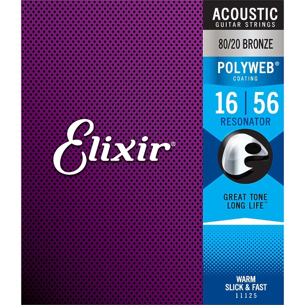 Струны 11125 Elixir PolyWeb 80/20 артикул 301156Si-1