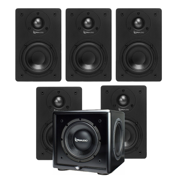 Комплект акустики TruAudio CT-4-5.1-CSUB-BK артикул 234071Si-1