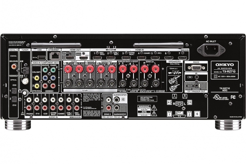 AV ресивер Onkyo TX-RZ710 silver артикул 145962Si-1 фото 3