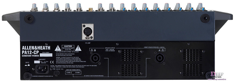 Микшер Allen&Heath PA12-CP (122CP) артикул 126972Si-1 фото 4
