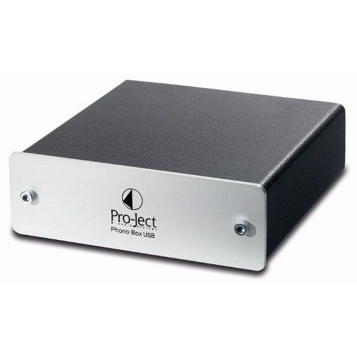 Фонокорректор Pro-Ject Phono Box III USB Silver (ММ/МС с USB) артикул 102359FV-1