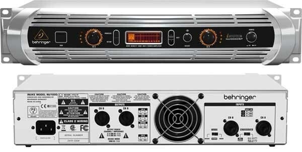 Усилитель мощности Behringer NU1000 артикул 121810Si-1