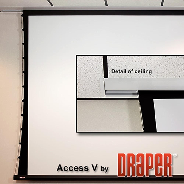Экран Draper Access/V (16:10) 313/123" 165*264 XT1000V (M1300) ebd 12” артикул 142540Si-1 фото 3