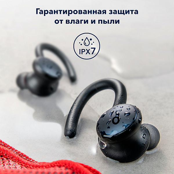 True wireless наушники Soundcore Sport X10 Black артикул 283054Si-1 фото 8