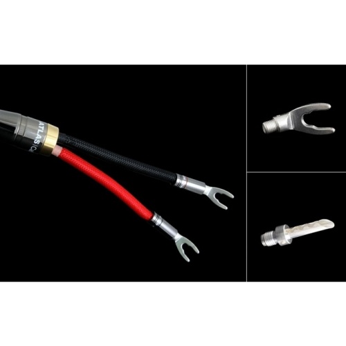 Акустический кабель Atlas Mavros Wired (2x4) 3.0m Transpose Spade Silver артикул 134999Si-1