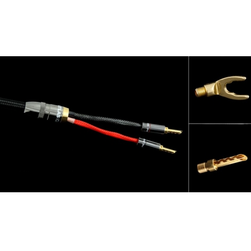 Акустический кабель Atlas Mavros Wired (2x4) 2.0m Transpose Z plug Gold артикул 134949Si-1