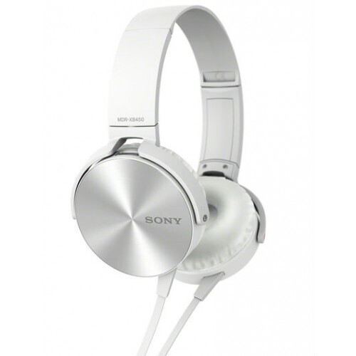 Наушники Sony MDR-XB450AP white артикул 130069Si-1