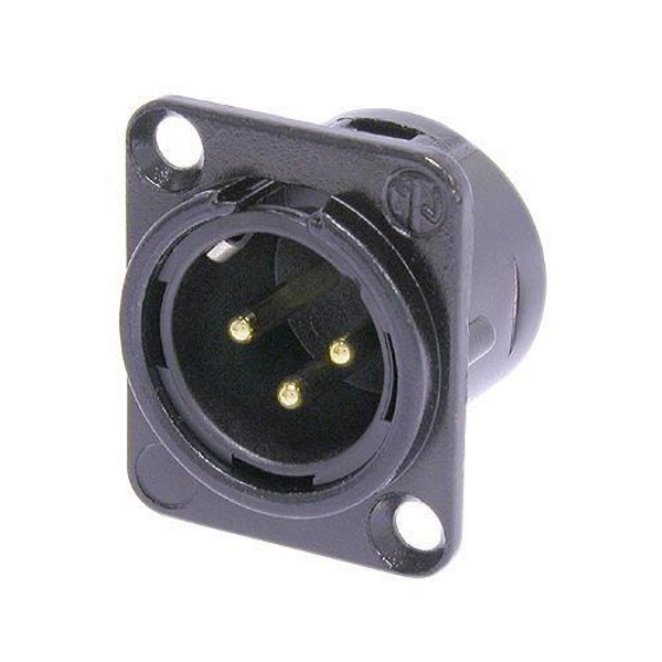 Кабельный разъем Neutrik NC3MD-L-B-1 артикул 198951Si-1