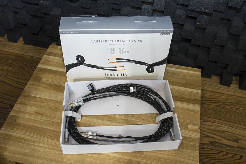 Кабель акустический In-Akustik Exzellenz LS-40, 2 x 2.5 m, Single Wire Banana артикул 248570Si-1 фото 6