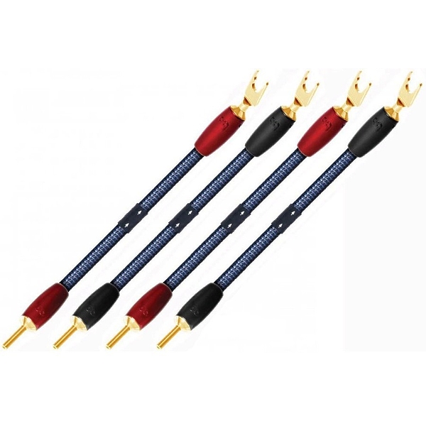 Перемычка AudioQuest Saturn BiWire Jumpers PSC+ Banana/Spade Gold (4 х 0.25 м) артикул 220019Si-1
