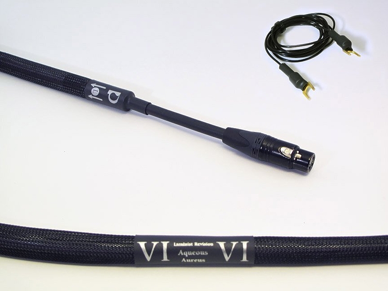 Кабель межблочный фоно Purist Audio Design Aqueous Aureus Phono XLR-XLR 1.2m Luminist Revision артикул 144221Si-1
