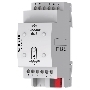 Модуль аналоговых или бинарных входов Zennio ZIO-RQUAD8 KNX RailQUAD 8, 8AI/DI, 8 независимых термостатов, на DIN рейку, 2TE артикул 206625Si-1