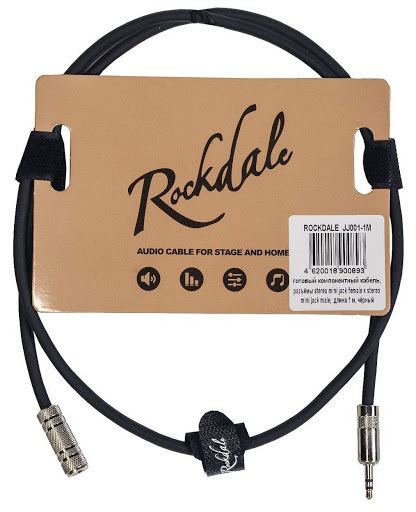 Удлинитель для наушников ROCKDALE JJ001-1M артикул 230274Si-1
