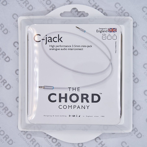 Кабель межблочный аудио Chord Company C-Jack 3.5mm Stereo to 3.5mm Stereo 1m артикул 274091Si-1 фото 4