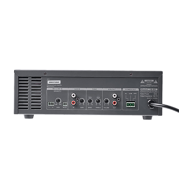 Микшер-усилитель AVC Link Q-120 артикул 303102Si-1 фото 5