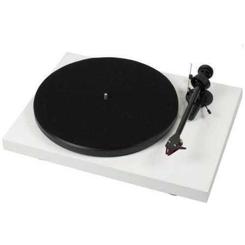 Проигрыватель винила Pro-Ject Debut Carbon Phono USB (DC) white (Ortofon OM10) артикул 449339FV-1