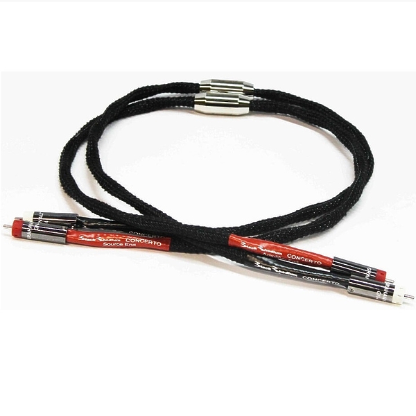 Кабель межблочный аудио Black Rhodium Concerto RCA-RCA 1.0m артикул 186339Si-1
