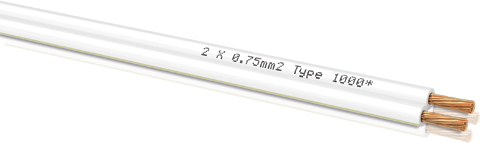 Акустический кабель Oehlbach Speaker Cable 2x0,75 mm black 300 m (1004) артикул 158211FV-1