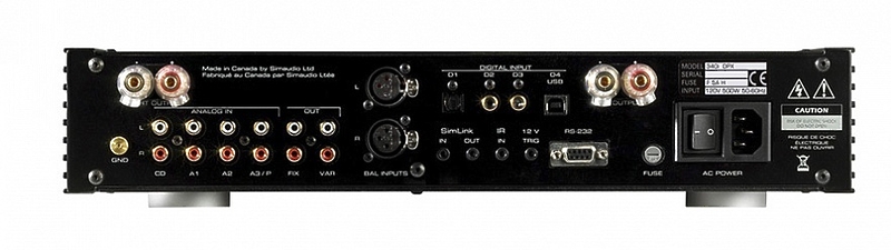 Стереоусилитель Sim Audio MOON 340i X silver артикул 326002FV-1 фото 4
