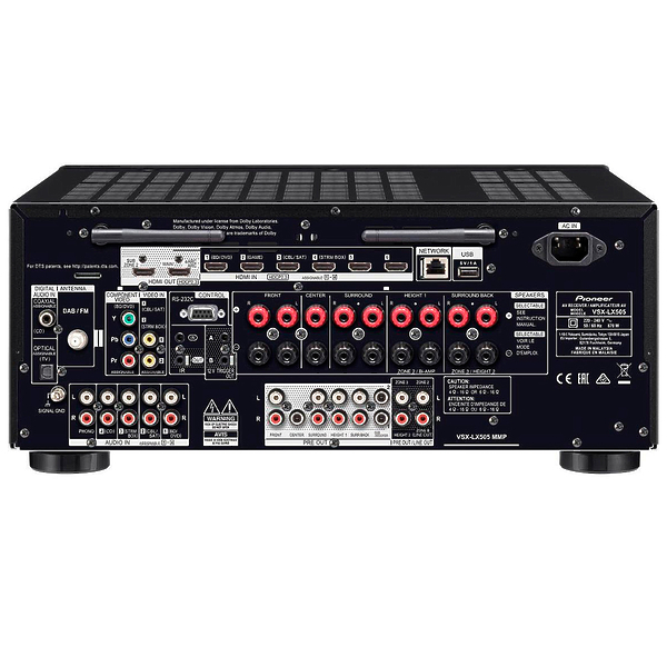 AV ресивер Pioneer VSX LX 505  black артикул 283047Si-1 фото 6