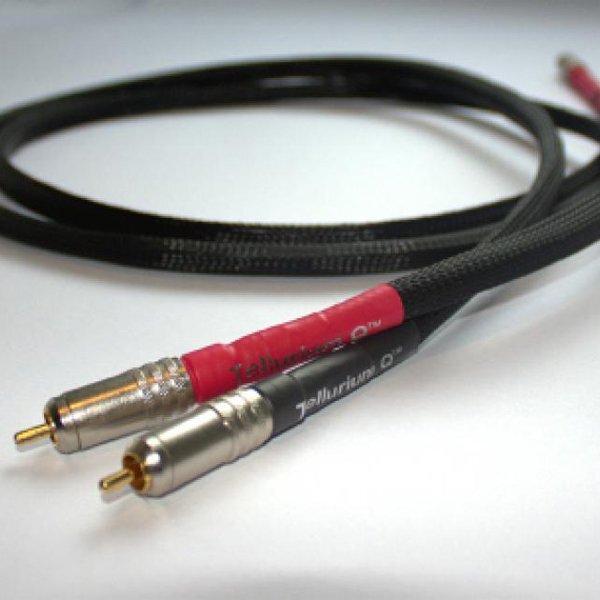 Кабель межблочный аудио Tellurium Q RCA Graphite 1.0m артикул 138825Si-1