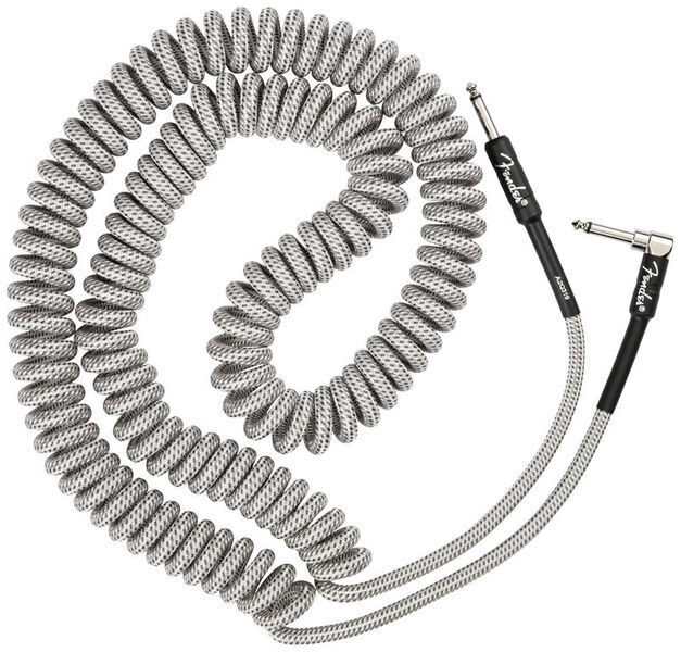 Инструментальный кабель FENDER Professional Coil Cable 30' White Tweed артикул 221991Si-1