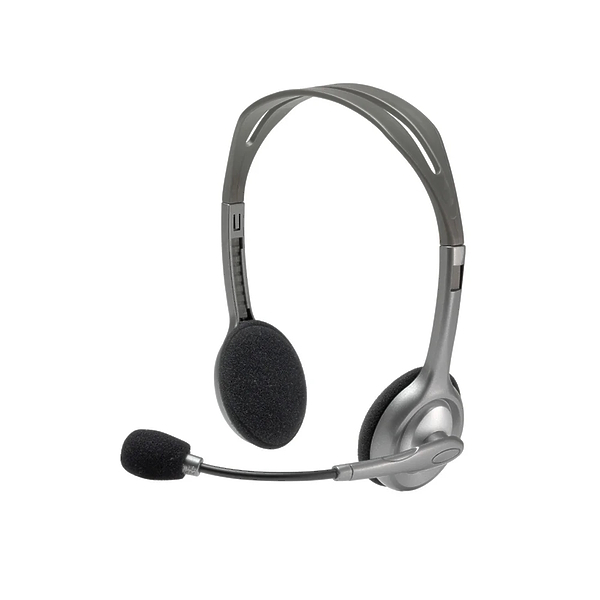 Игровая гарнитура Logitech H110 Grey артикул 314532Si-1