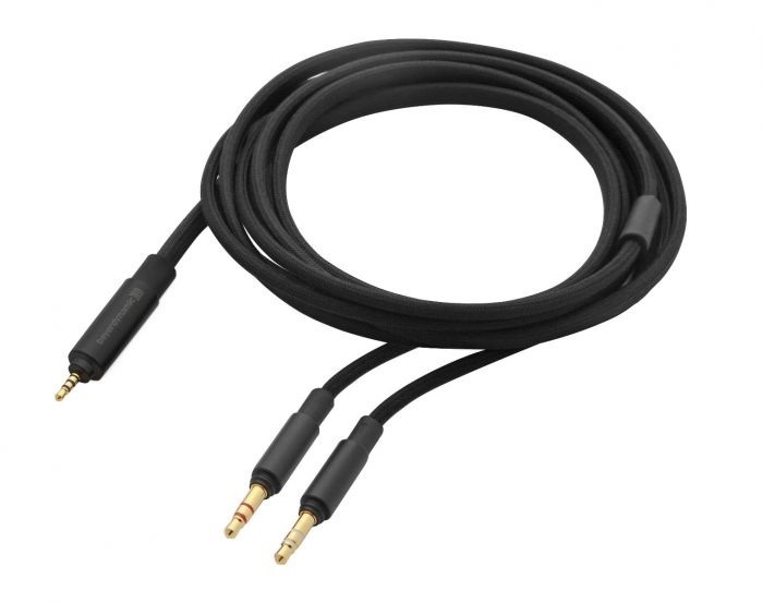 Кабель балансный Beyerdynamic Audiophile cable 1.40 m balanced (black textile) артикул 179828Si-1 фото 3