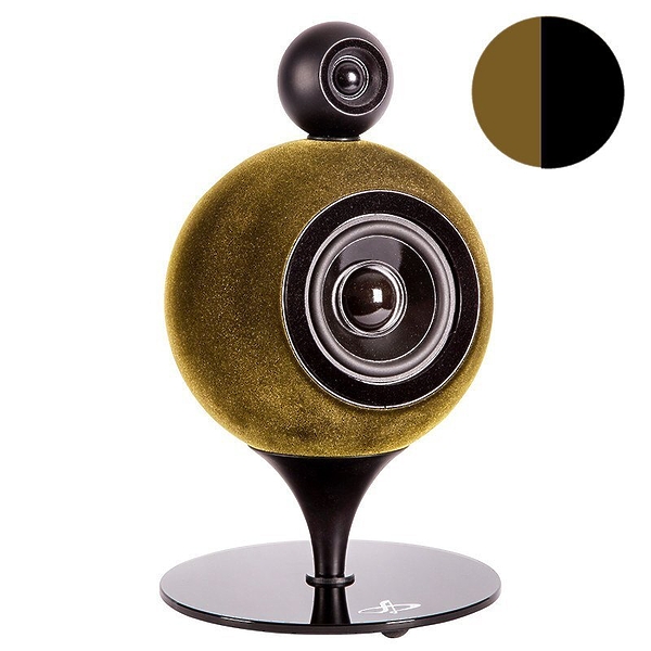 Полочная акустика Deluxe Acoustics Sound Twins DAT-200 gold-black артикул 163899Si-1