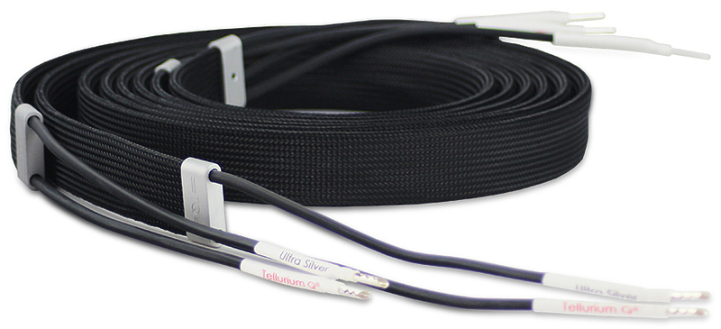 Акустический кабель Tellurium Q Ultra Silver Speaker Cable (дополнительный) 1.0m артикул 138852Si-1