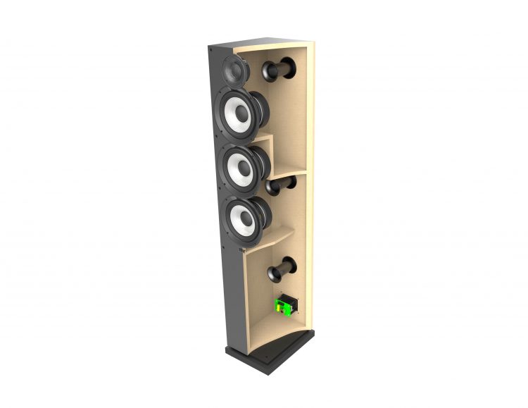 Напольная акустика Elac Debut F6.2 Black brushed vinyl артикул 181253Si-1 фото 3