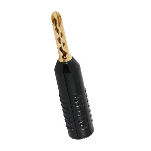 Разъем Atlas Achromatic Gold Z Plug Crimp - Black артикул 250710Si-1