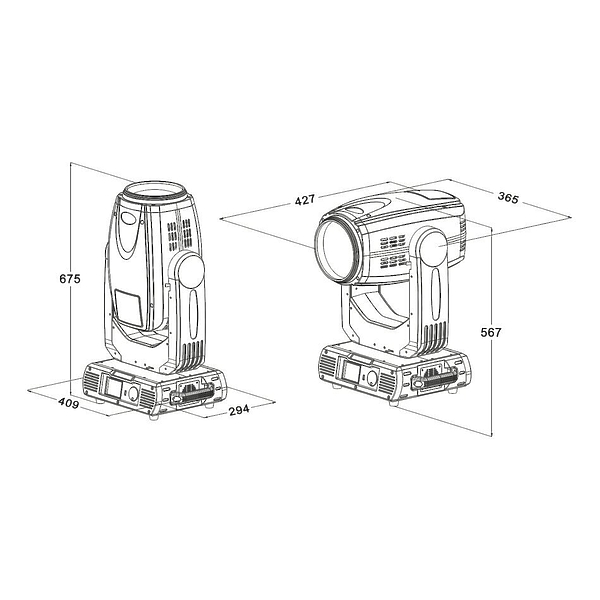 Световое оборудование Stage 4 GOLDEN EAGLE BSW-20R (8) артикул 185999Si-1 фото 4