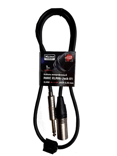Кабель микрофонный Xline Cables RMIC XLRM-JACK 01 артикул 282531Si-1